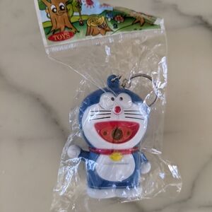 RARE FIND! NEW Collectible Doraemon Toy Camera Key Chain.